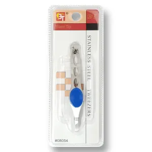 BT Stainless Steel Slant Tip Tweezers