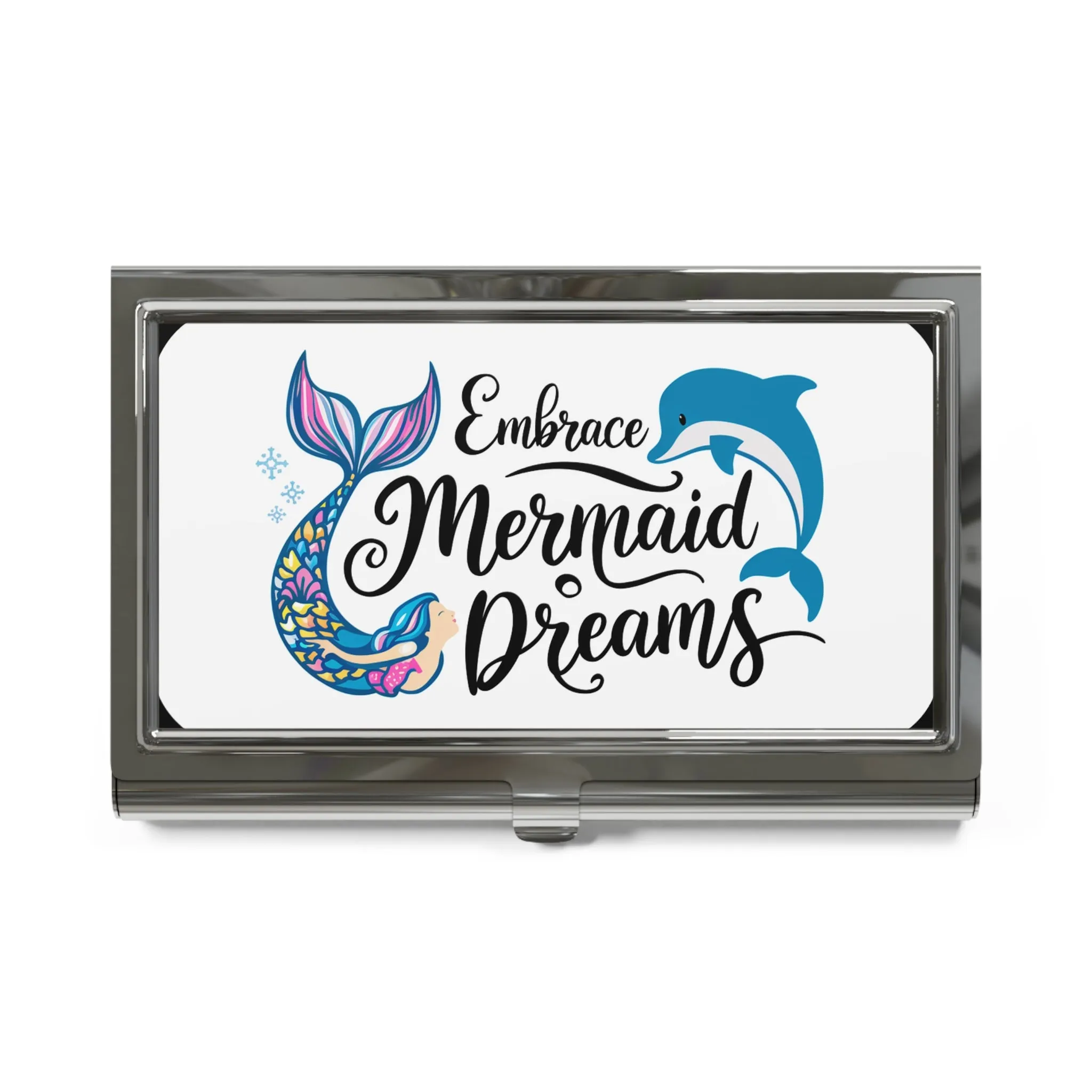 Business Card Holder - Embrace Mermaid Dreams