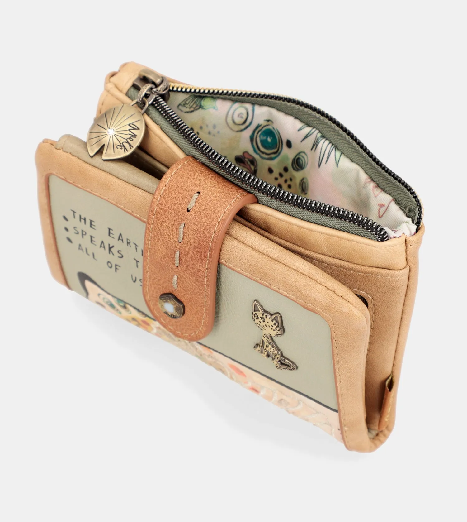 Butterfly medium flexible RFID wallet