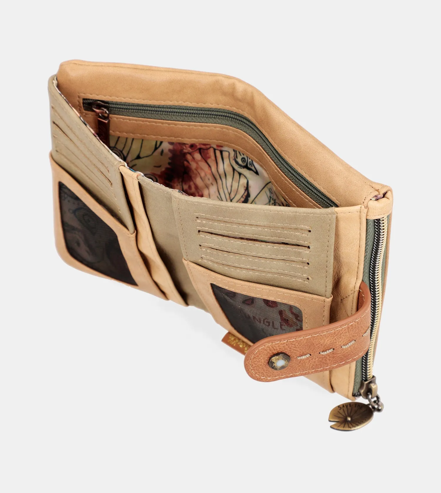 Butterfly medium flexible RFID wallet