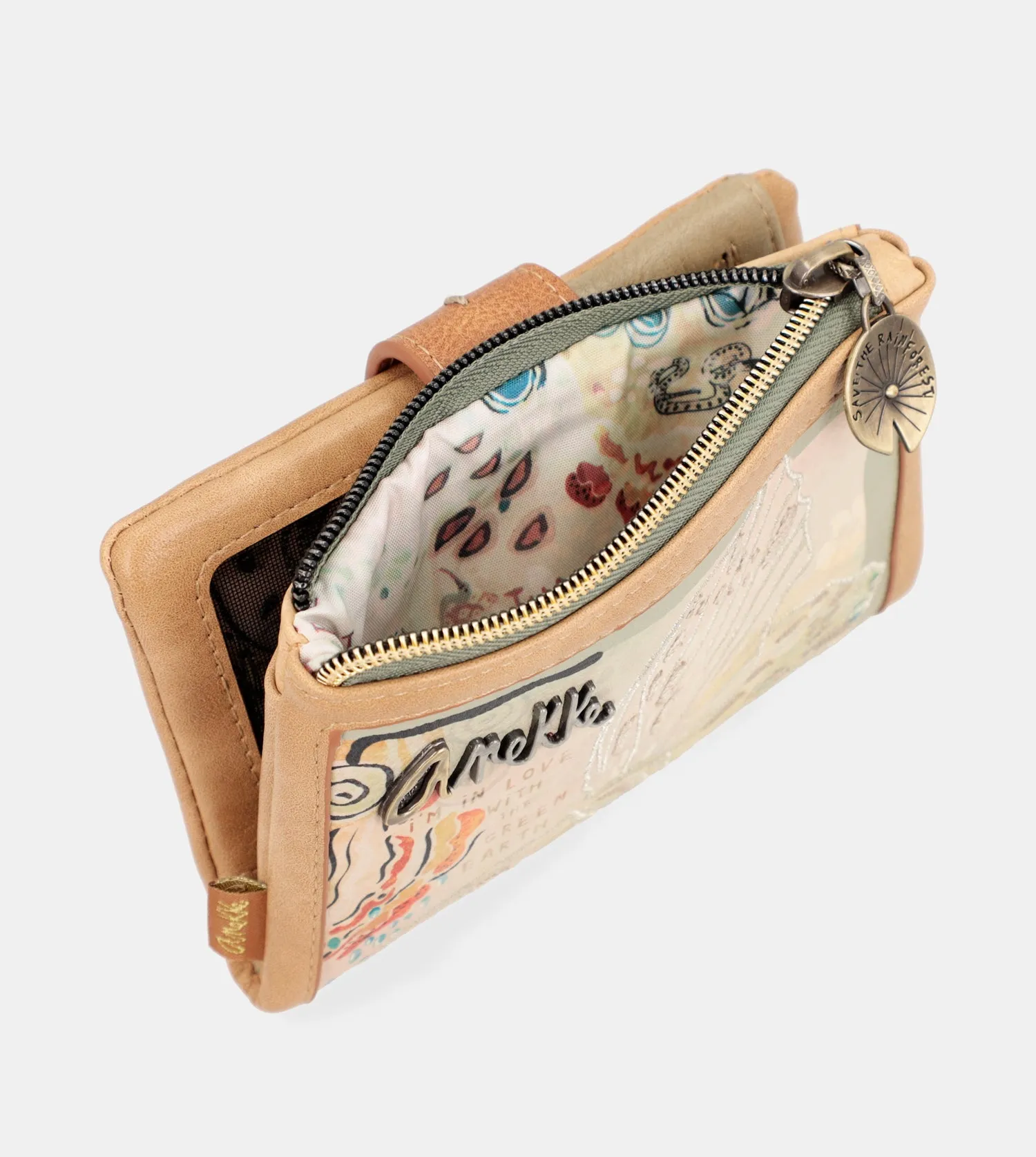 Butterfly medium flexible RFID wallet
