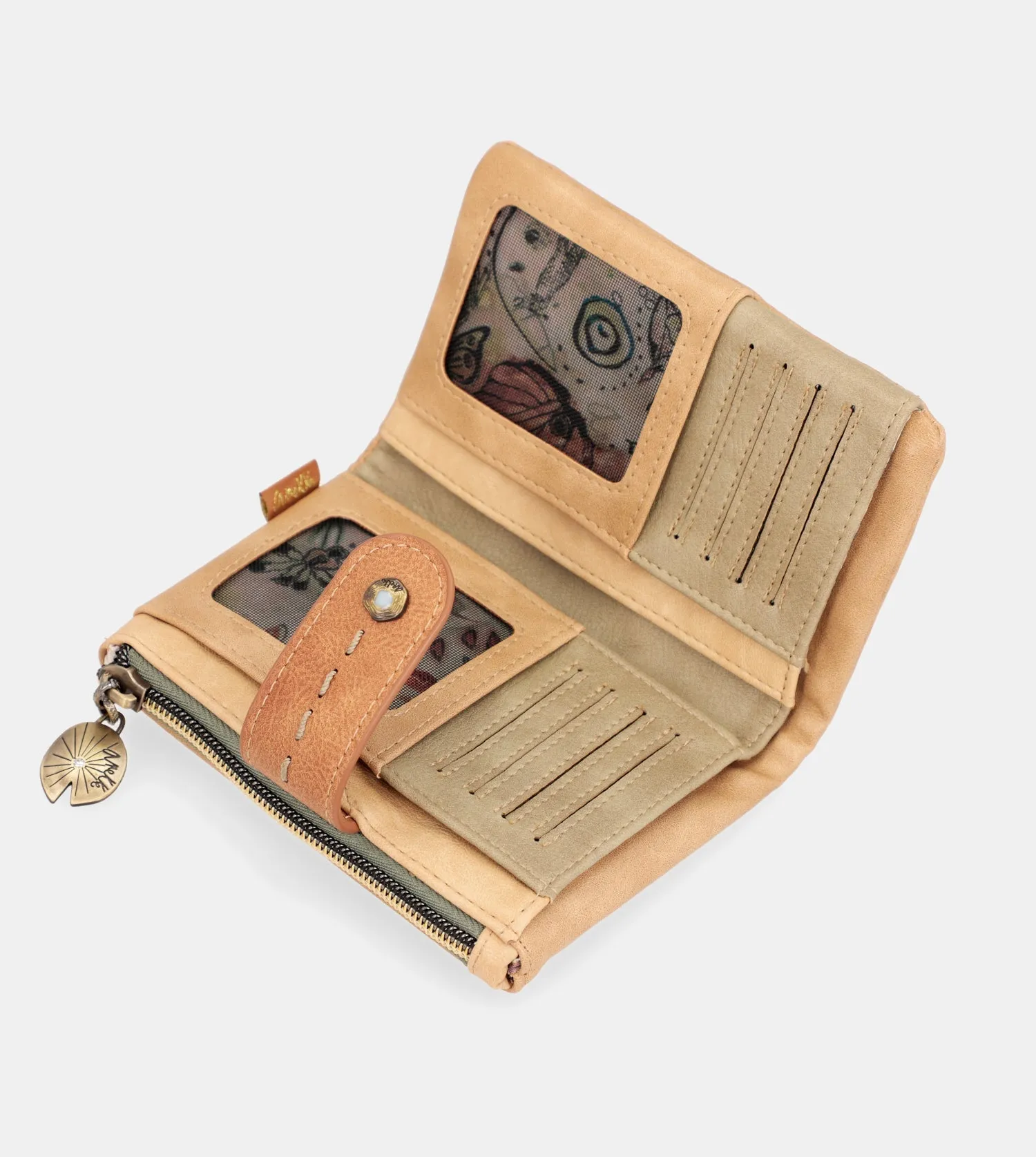 Butterfly medium flexible RFID wallet