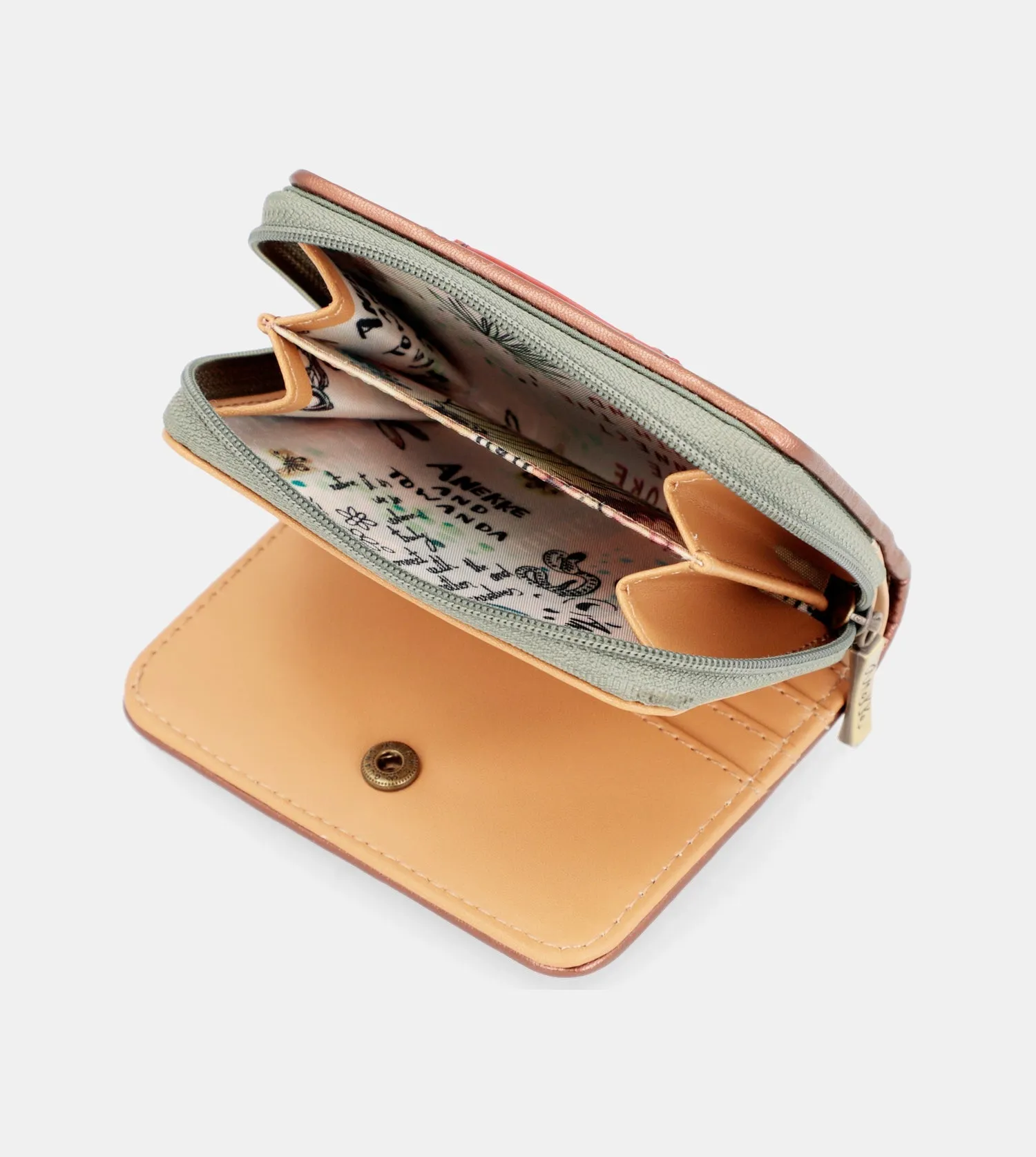 Butterfly small RFID wallet