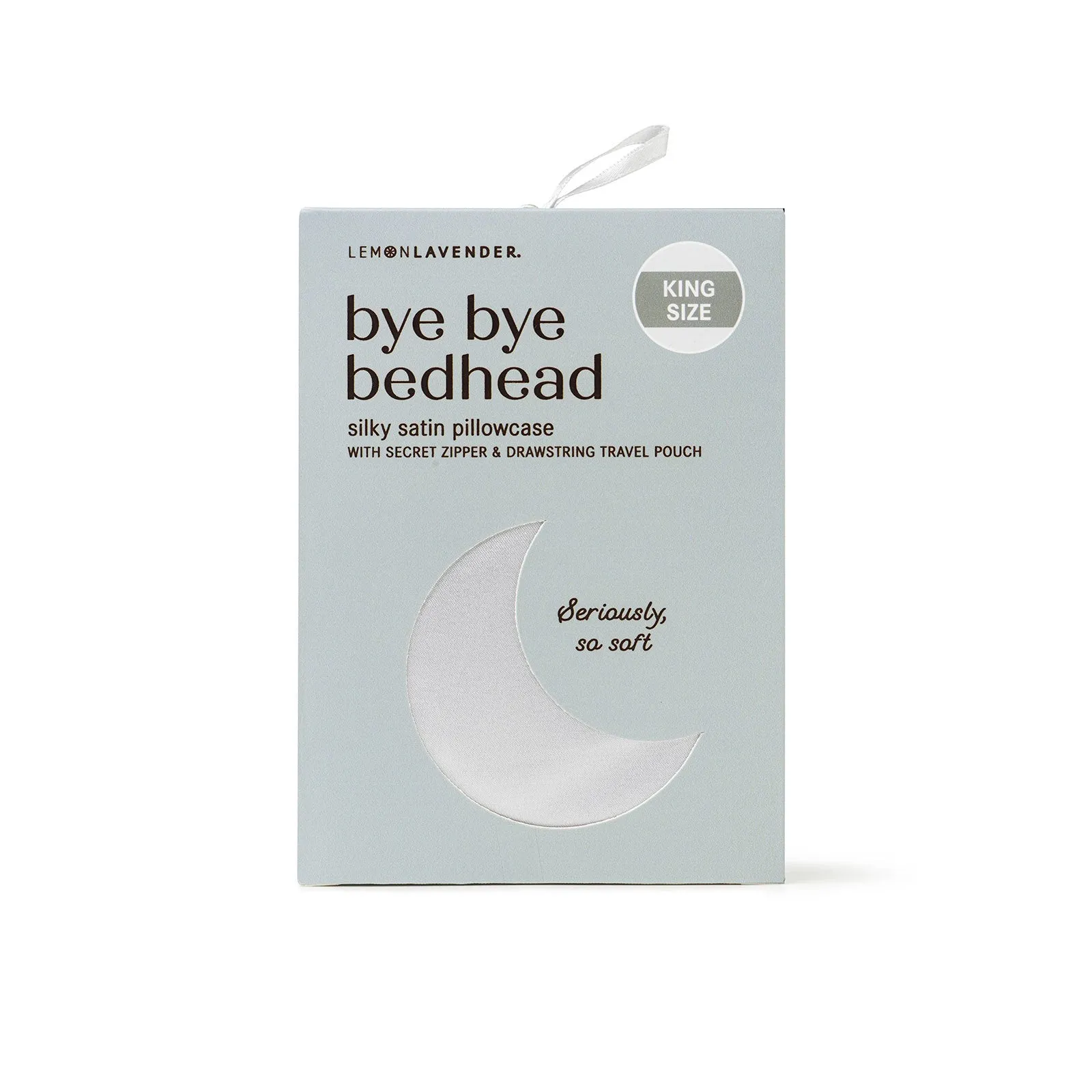 Bye Bye Bedhead King Size Satin Pillowcase