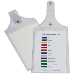 C-Line Hanging Loop Shop Ticket Holders, Welded