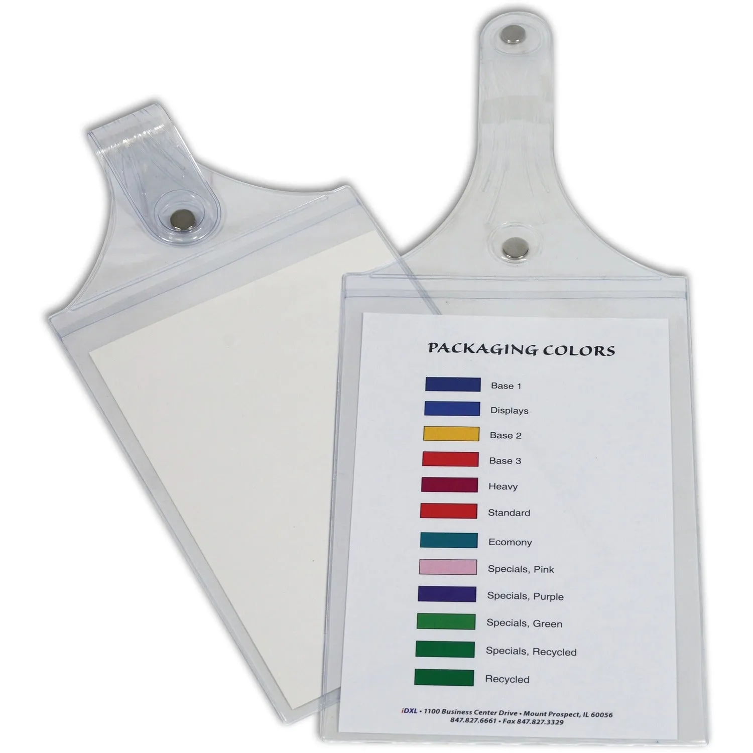 C-Line Hanging Loop Shop Ticket Holders, Welded