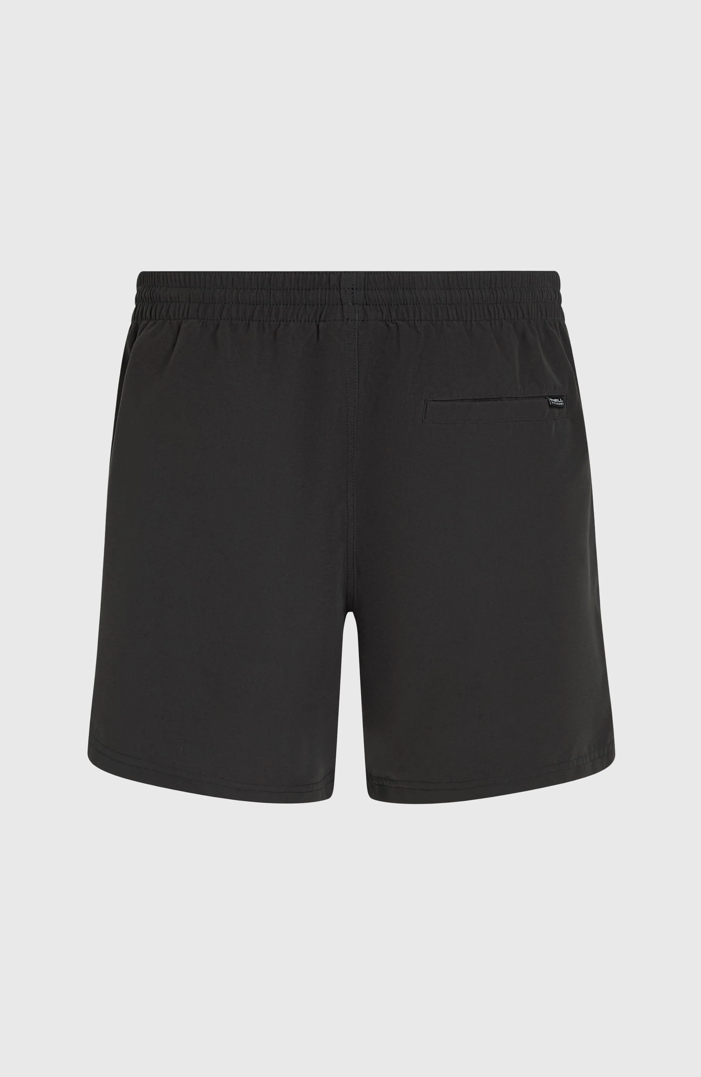 Cali Block 15'' Badehose | Black Dipped Leaves