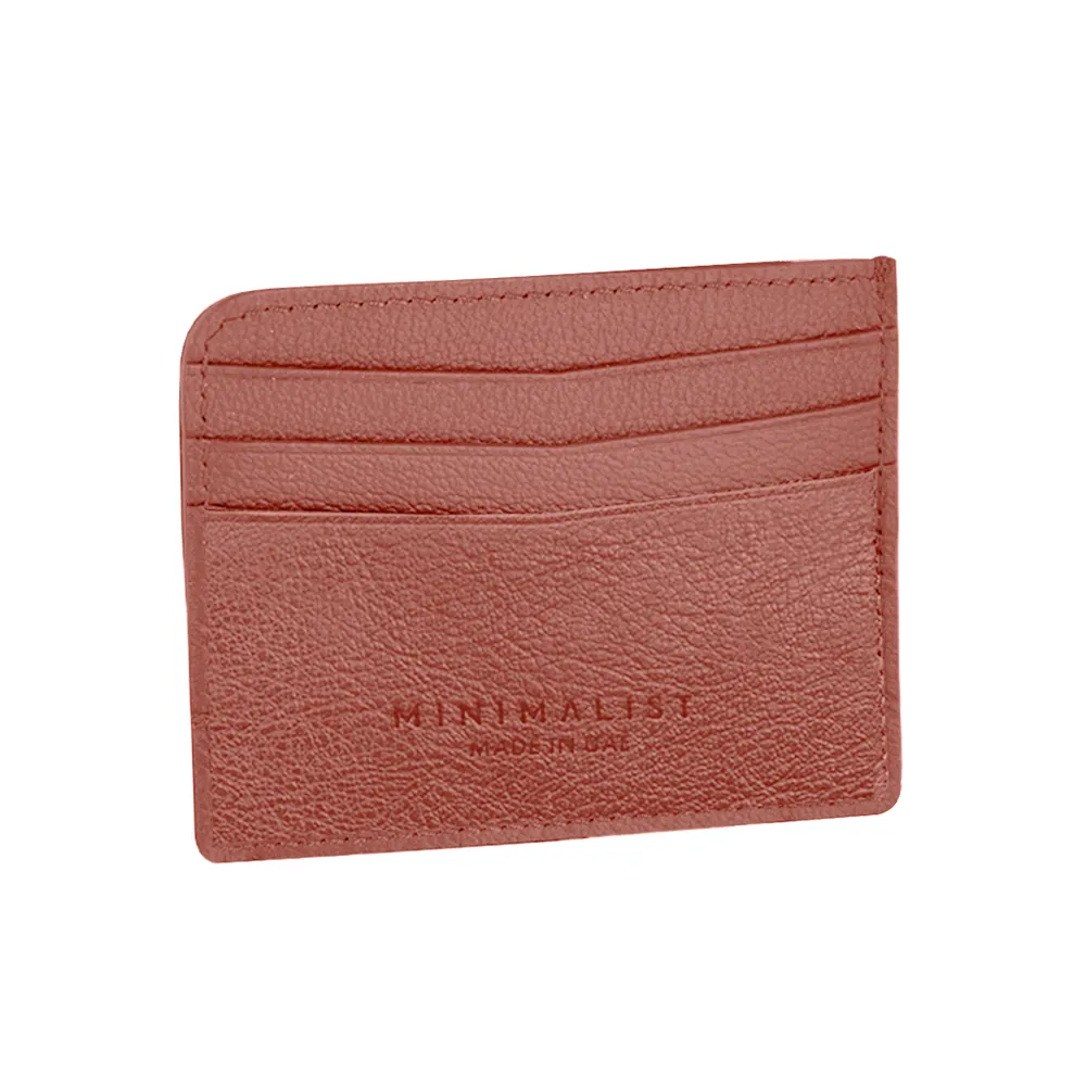 Camel Leather Pink / Silver