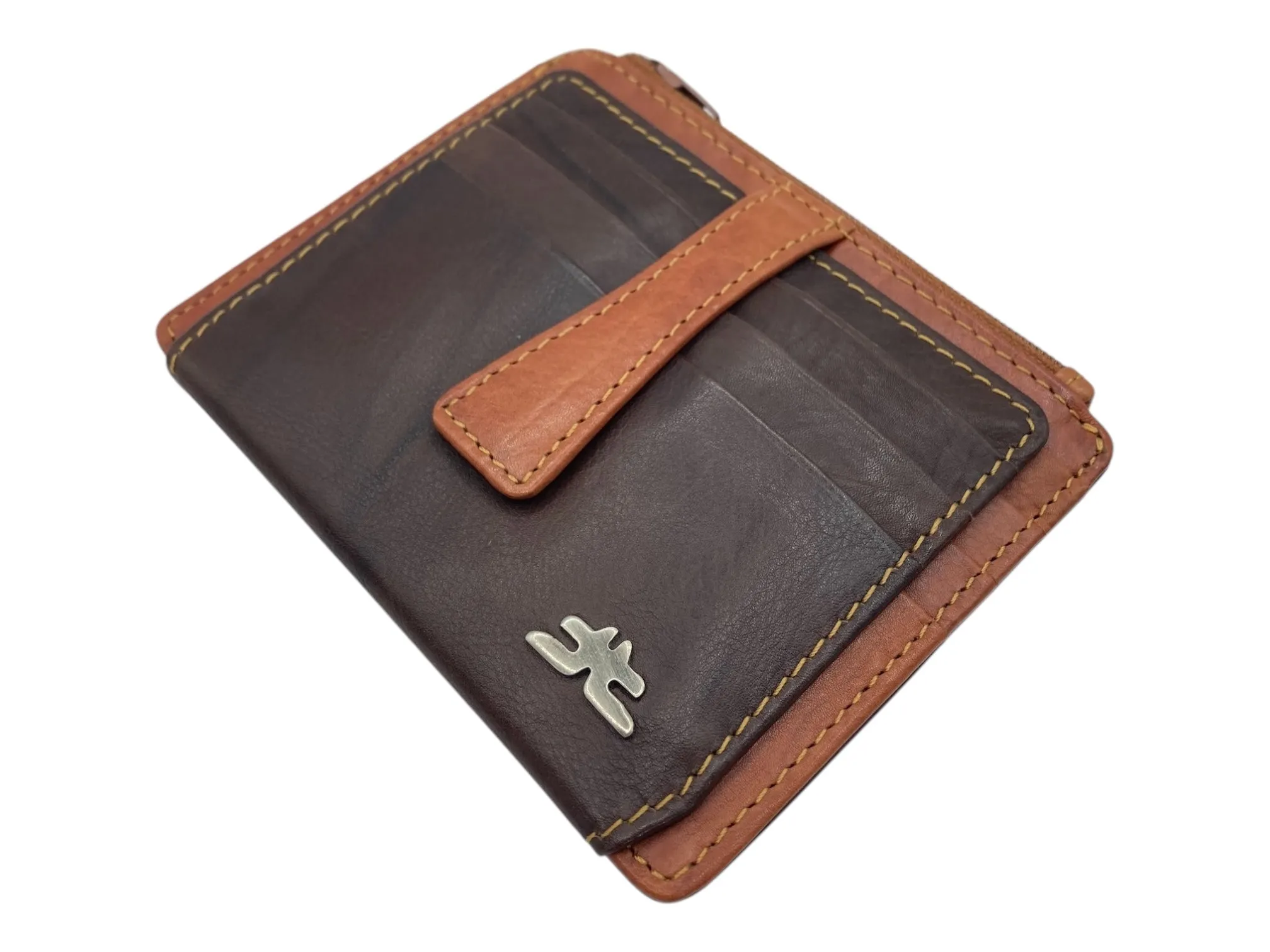 Card Case & Cash Wallet Compact Size 12 Card Space # 4029N