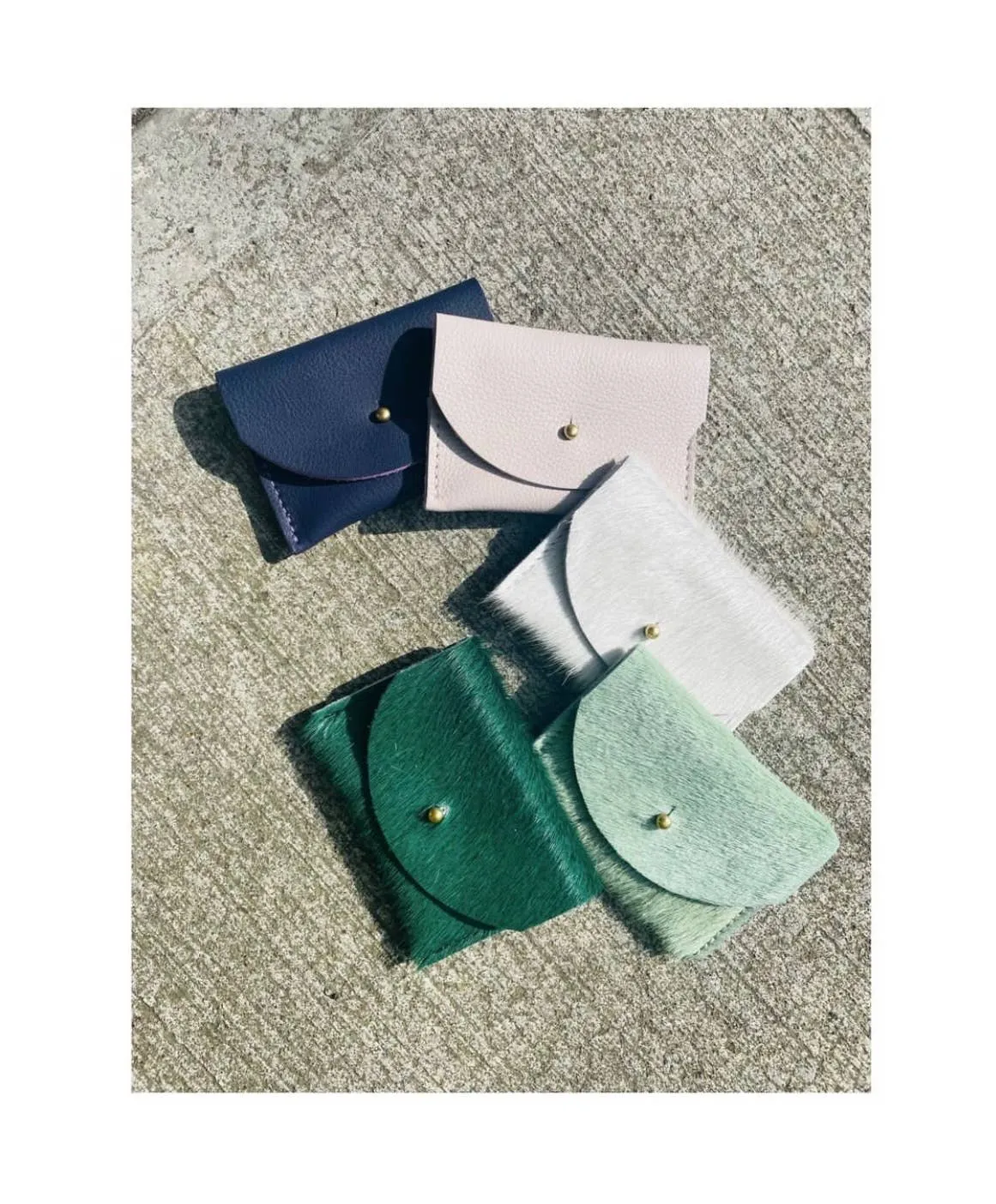 Card Holder Kelp Cowhide