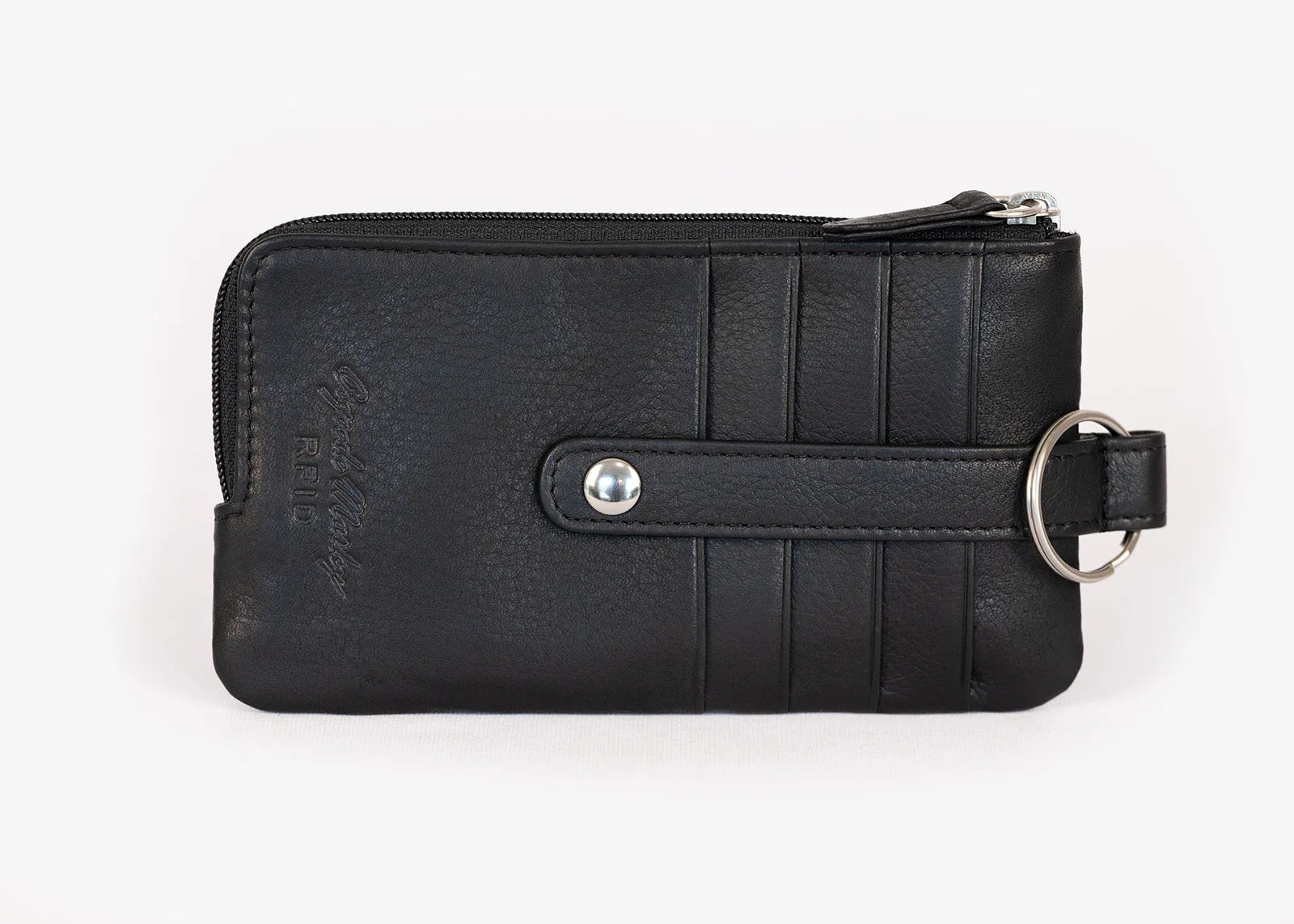 Card Holder w/ Zip Pocket