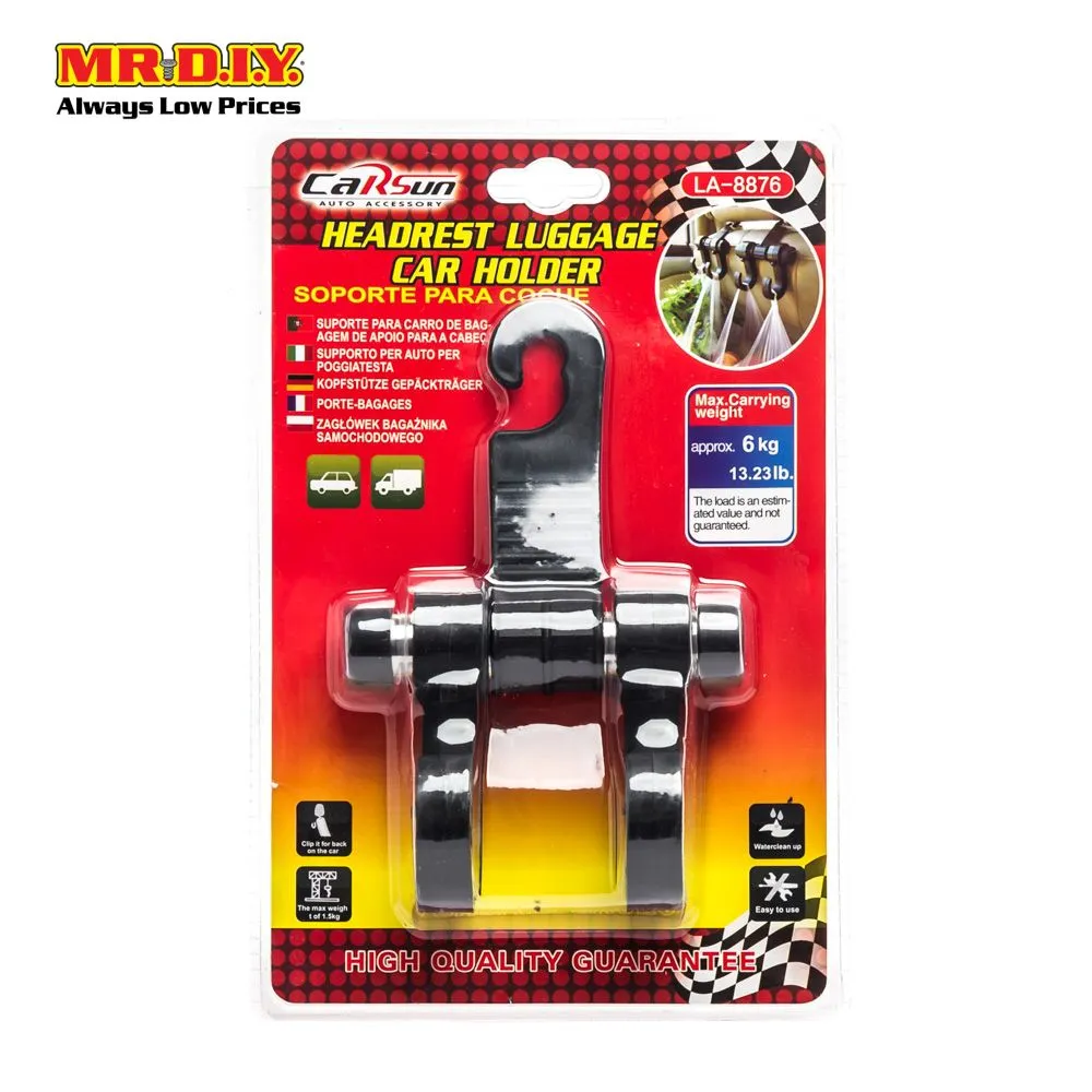 CARSUN Bag Holder Double Hooks (1pc)