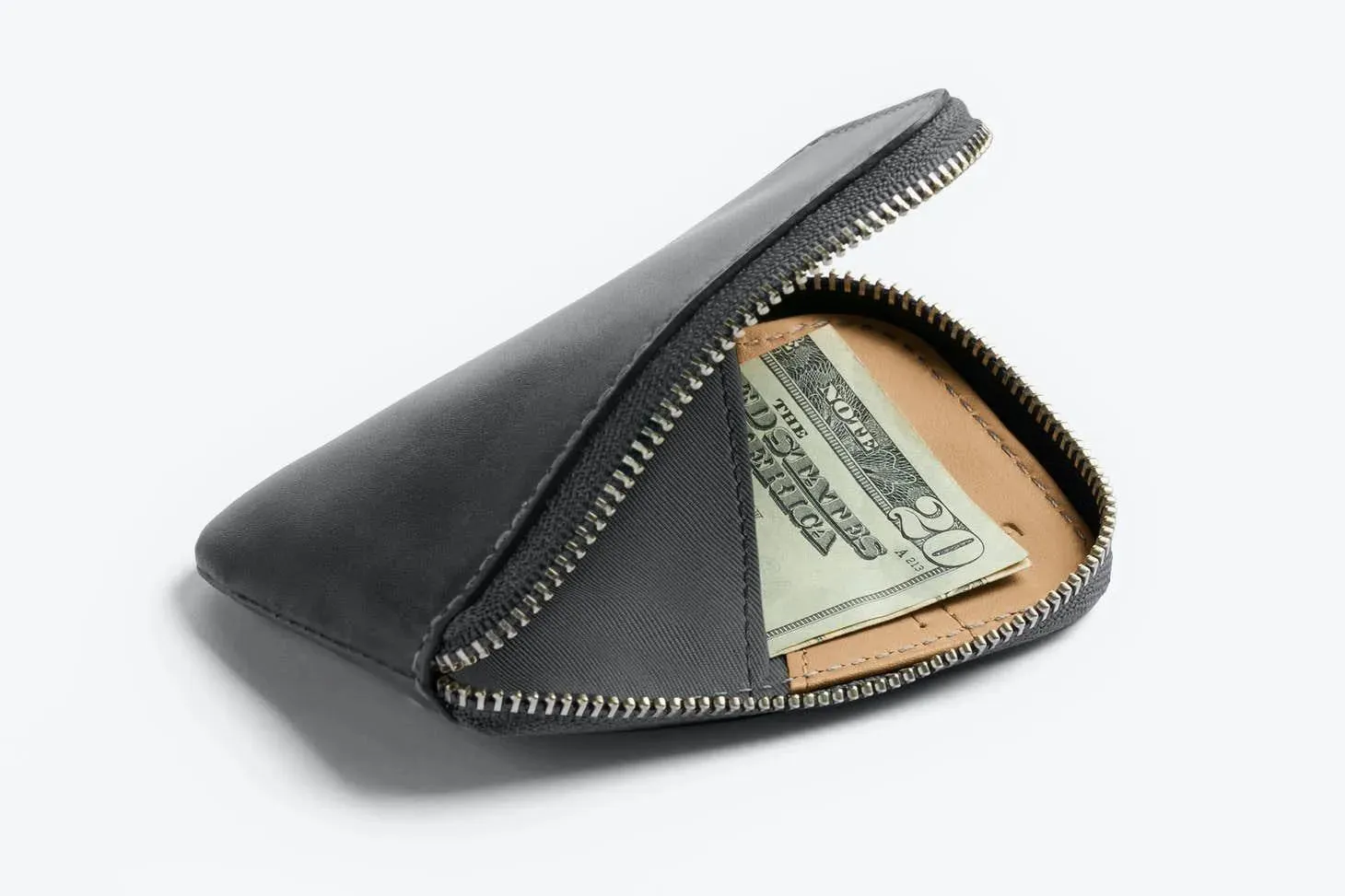 Cartera Card Pocket Charcoal Cobalt