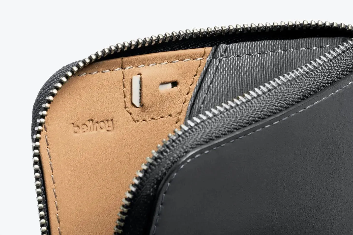 Cartera Card Pocket Charcoal Cobalt