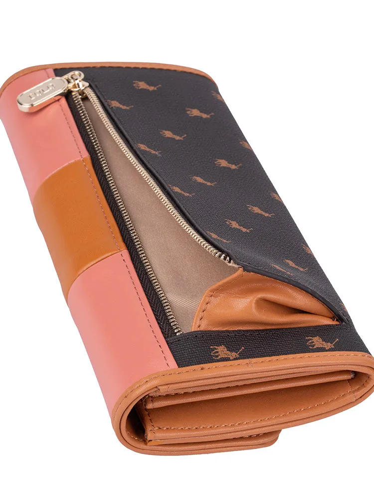 Casablanca Clutch Purse - Coral