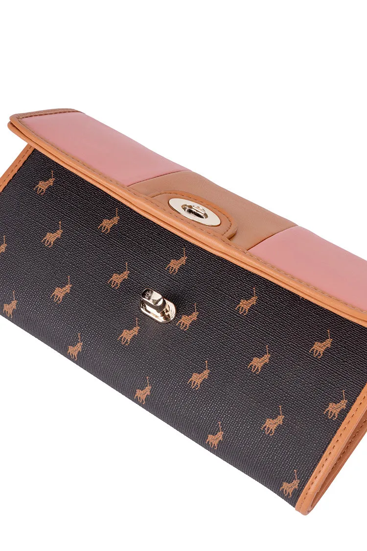 Casablanca Clutch Purse - Coral