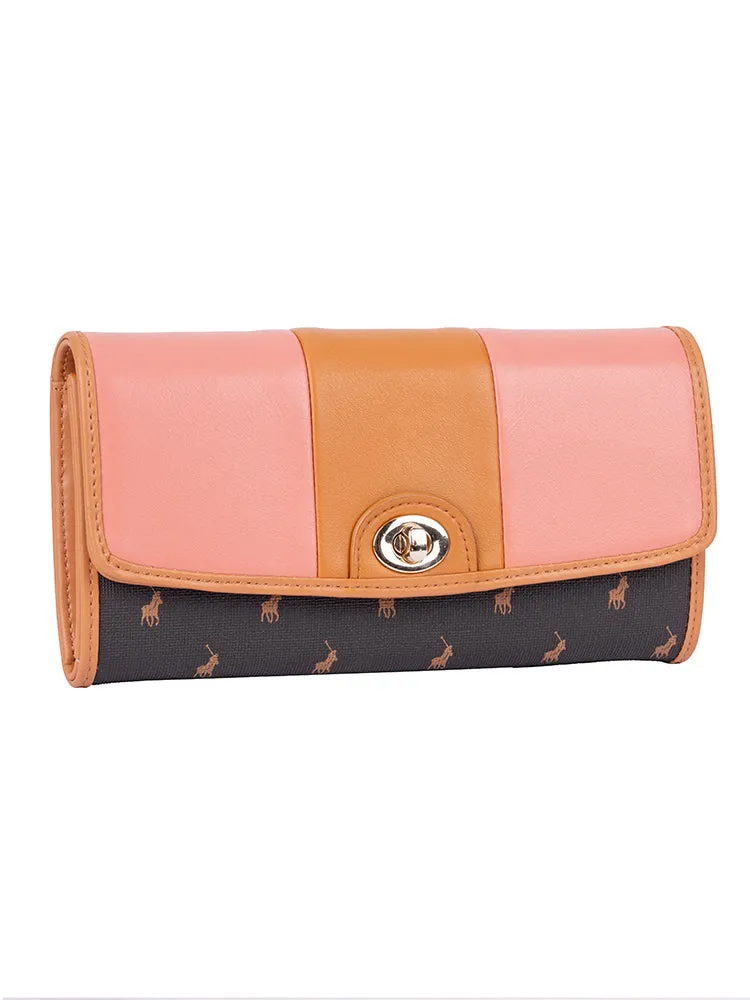 Casablanca Clutch Purse - Coral