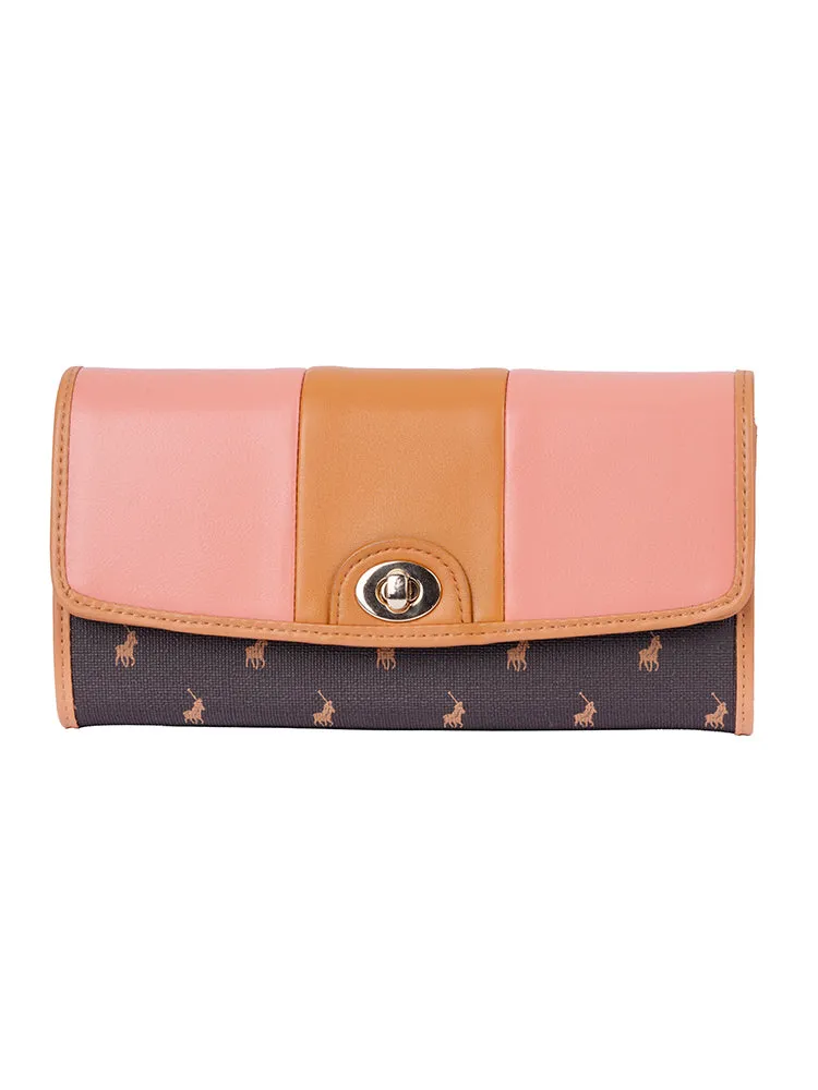 Casablanca Clutch Purse - Coral
