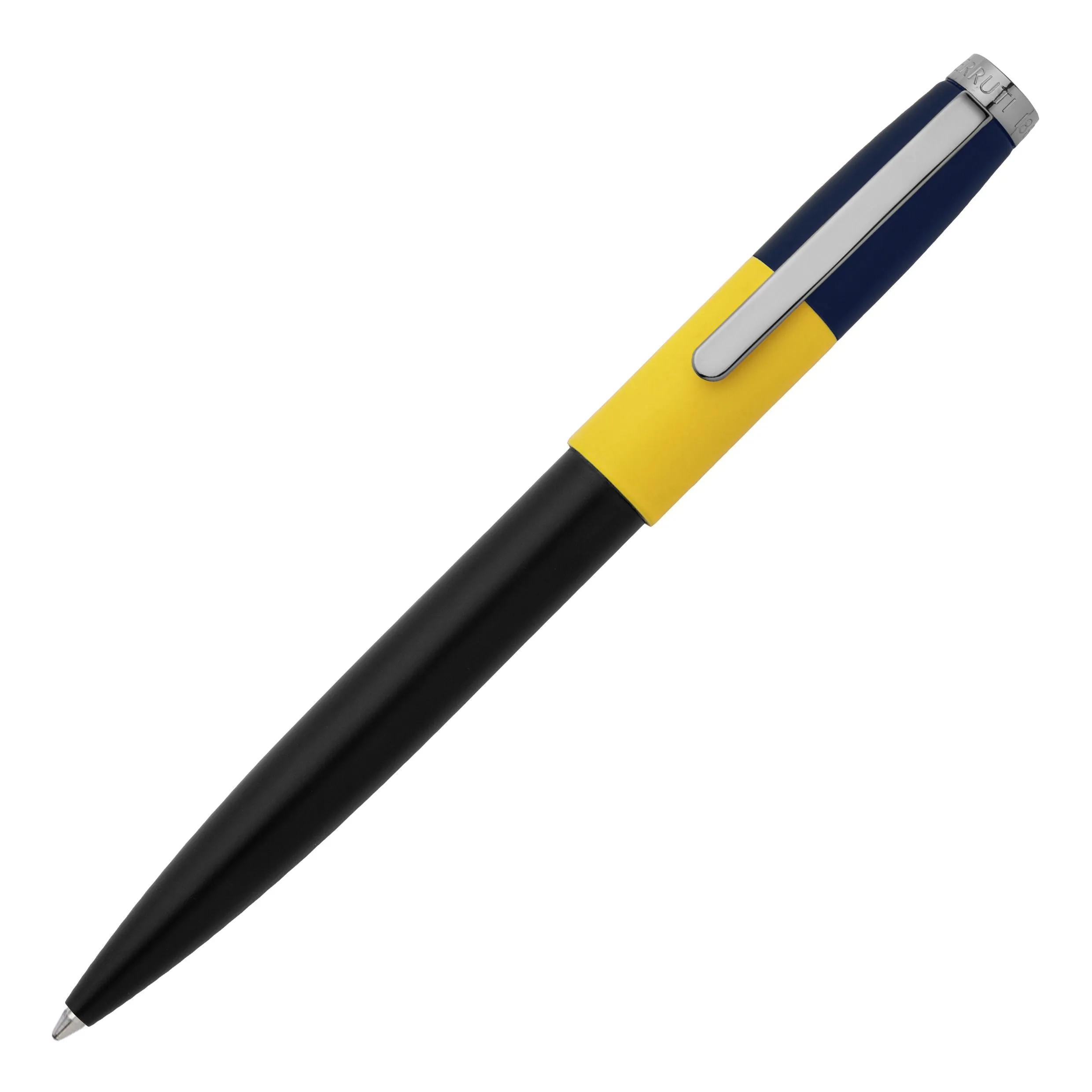 Cerruti 1881 NPBC327S-Set Brick Yellow Black Navy (ballpoint pen & card holder)