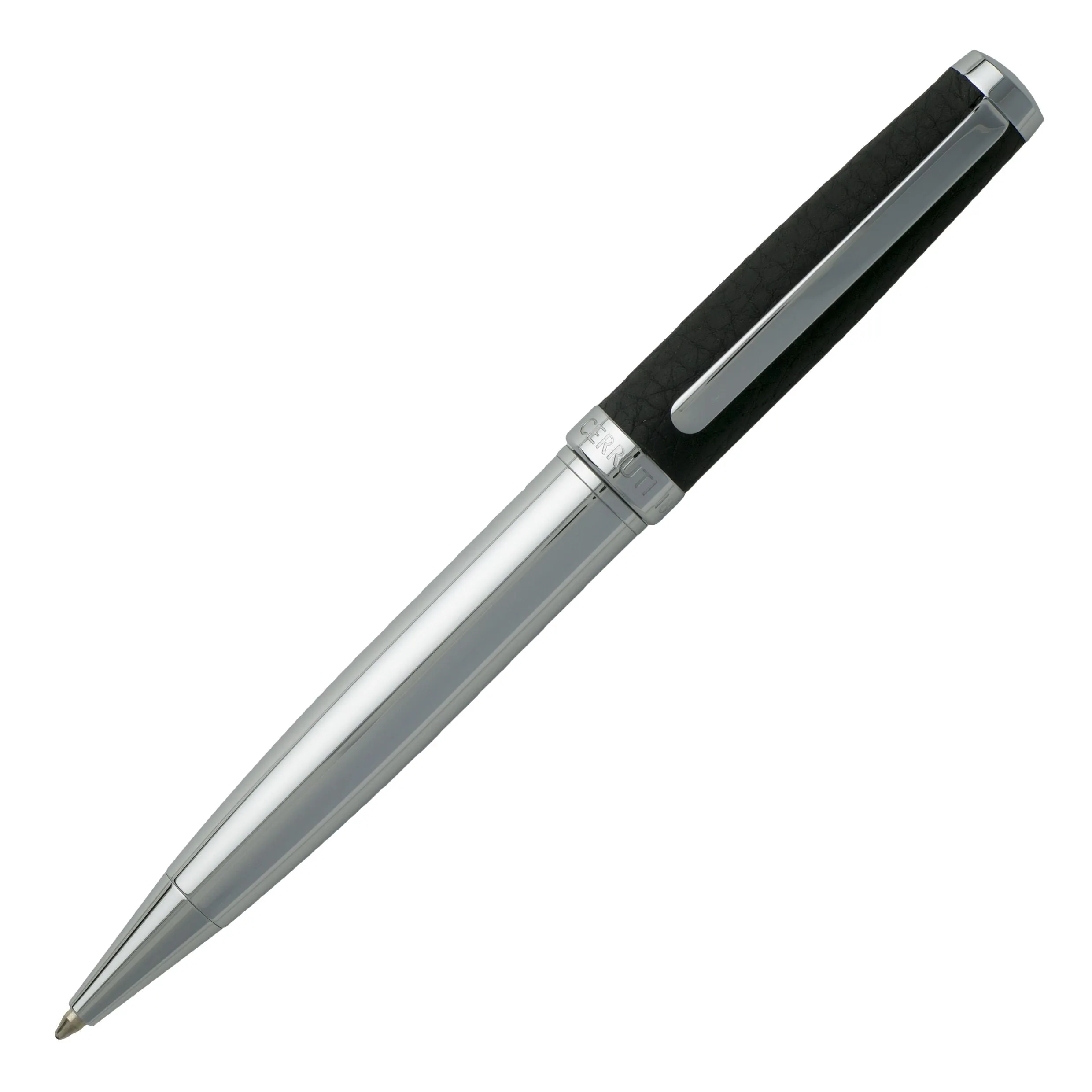 CERRUTI 1881 NPCB711A-Set Hamilton Black (ballpoint pen & card holder)