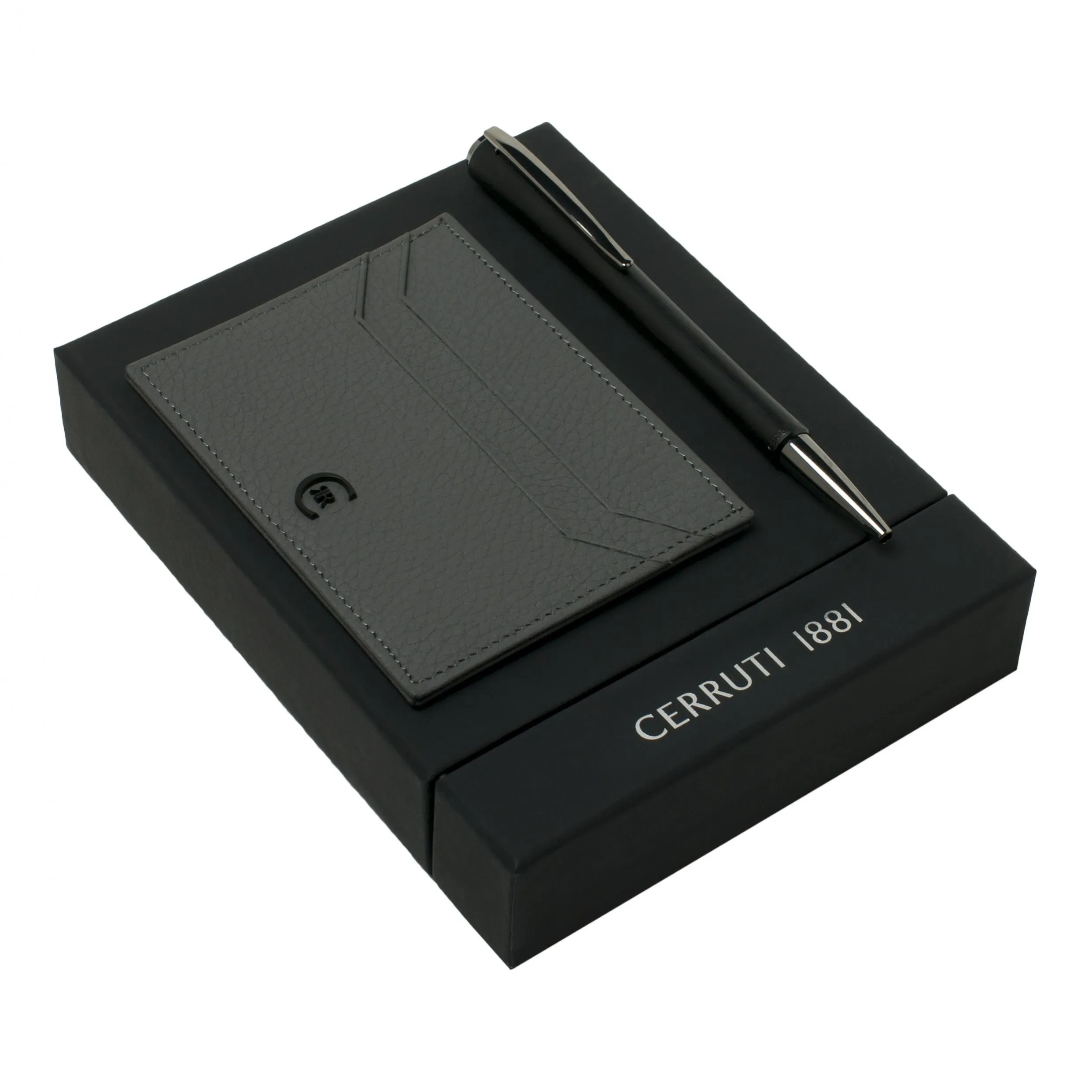 CERRUTI 1881 NPSC711H - Set CERRUTI 1881 (ballpoint pen & card holder)