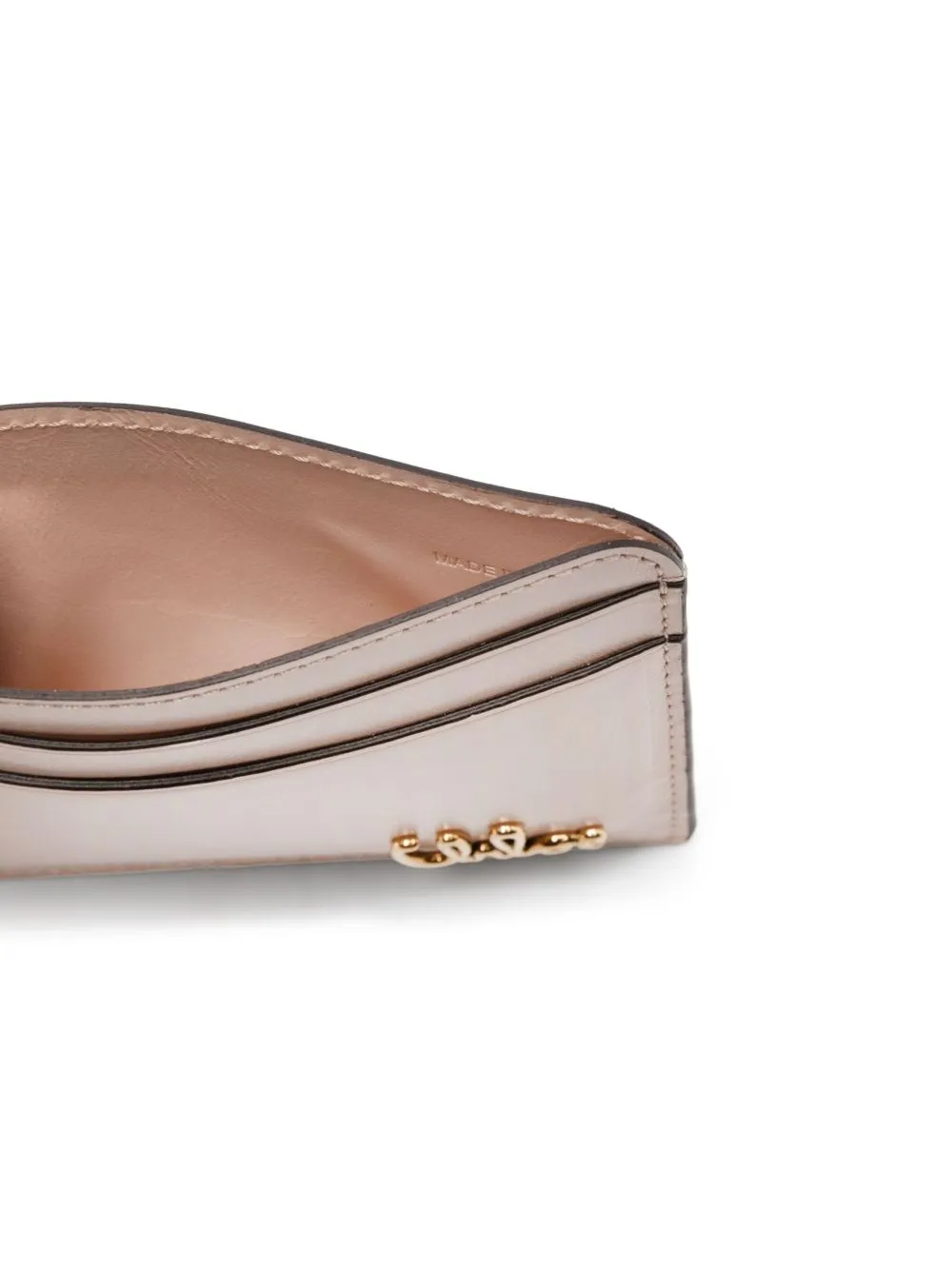 Chloé iconic leather card case