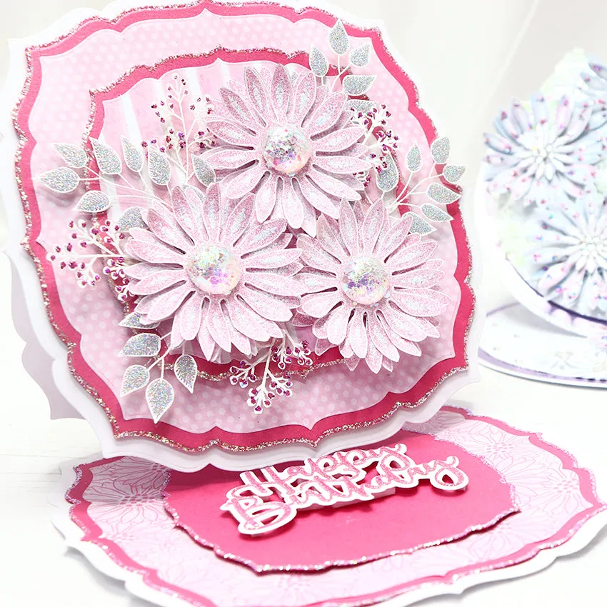Chloes Creative Cards Metal Die Set - 8 x 8 Fancy Circles