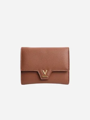 Clemmie Women's Vegan Bio-Based Bamboo Trifold Purse | Brown