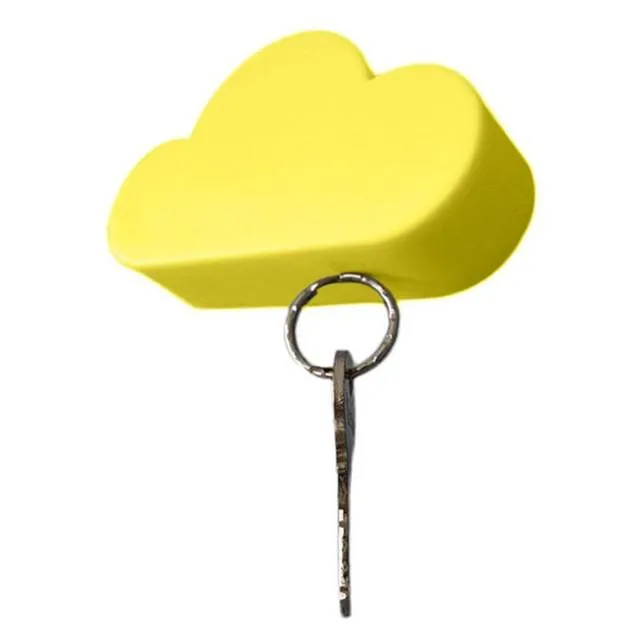 Cloud Shape Magnetic Key Holder (2 Pcs)