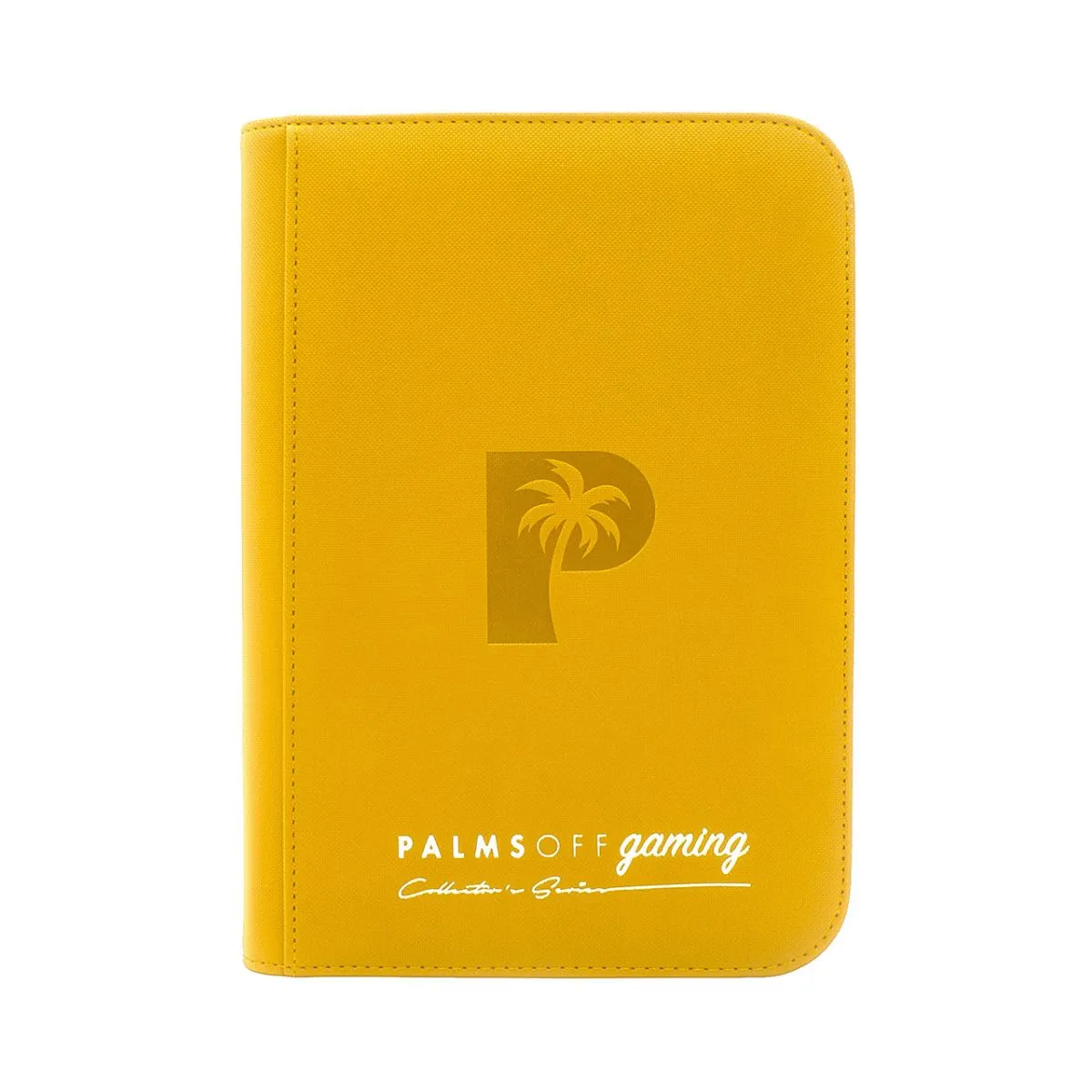 Collector's Series 4 Pocket Zip Trading Card Binder - YELLOW