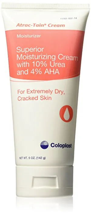 Coloplast Atrac-Tain Moisturizing Cream 5Oz Tube Nonocclusive, Preservative-free, Fragrance-free (1 Tube)