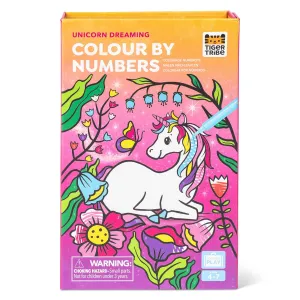 Colour by Numbers - Unicorn Dreaming - 4 