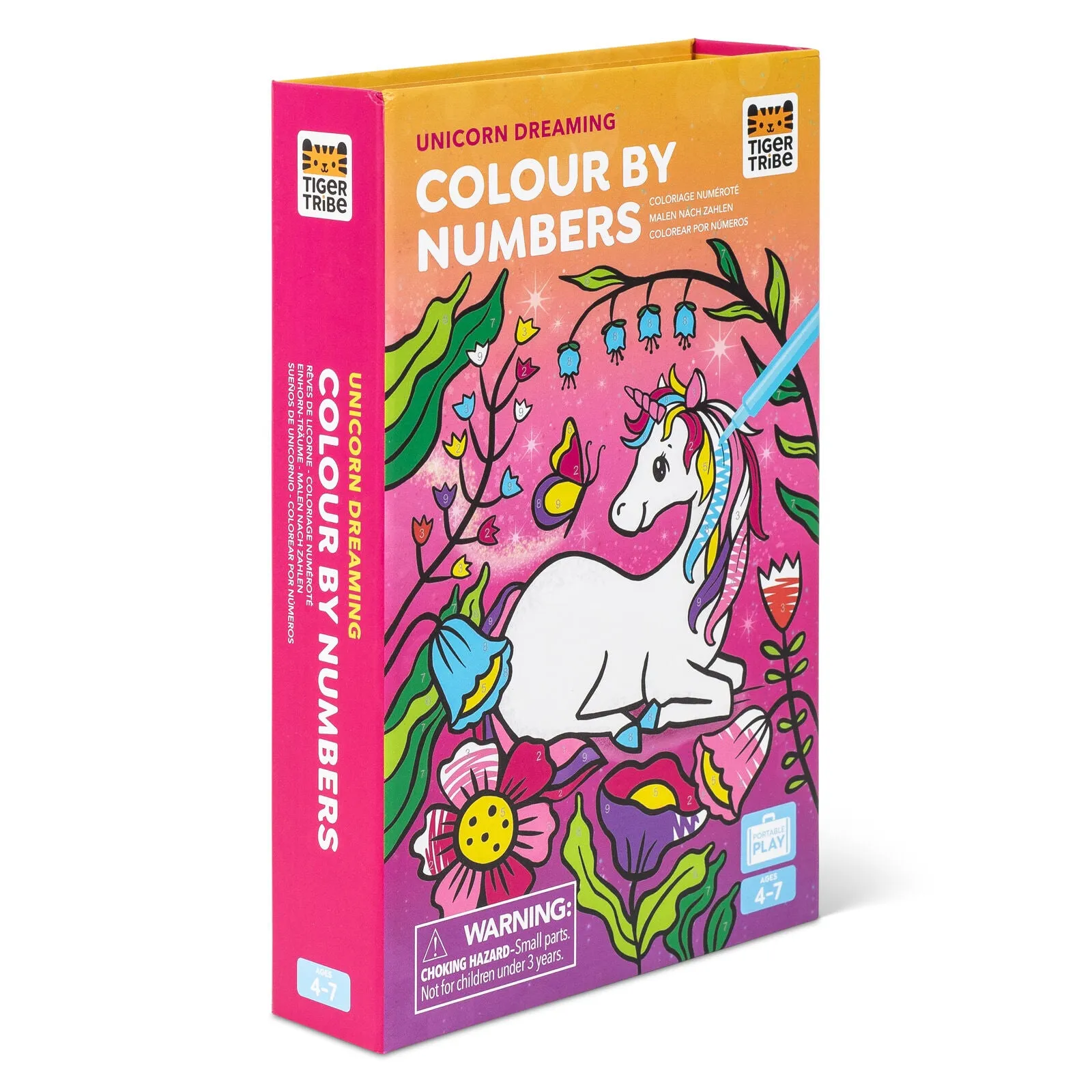 Colour by Numbers - Unicorn Dreaming - 4 