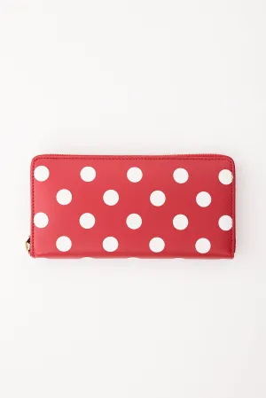 Comme des Garcons Polka Dots Printed Wallet