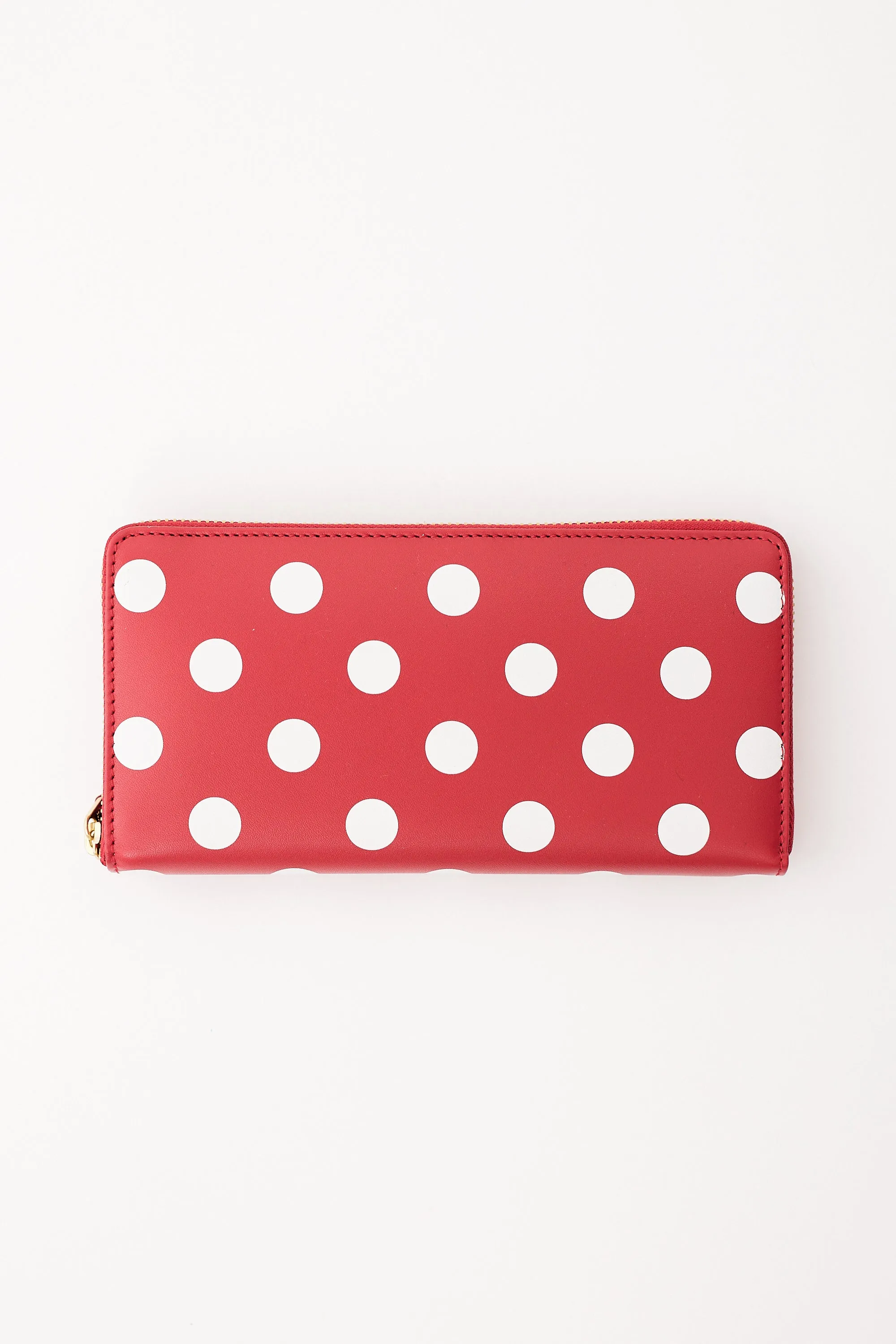 Comme des Garcons Polka Dots Printed Wallet