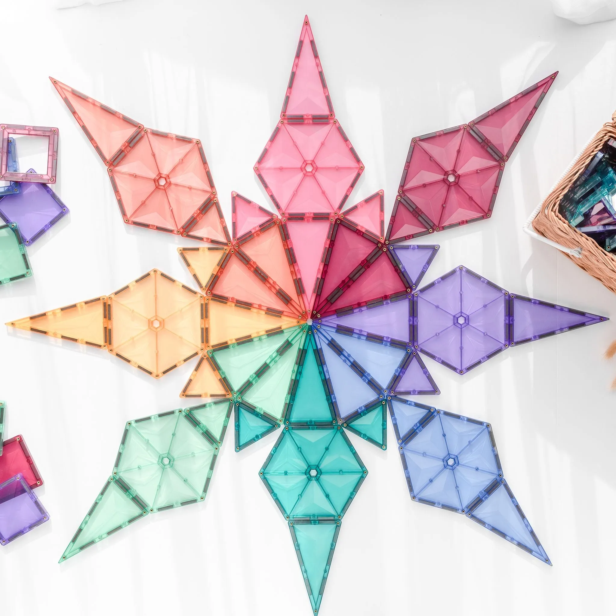 Connetix Pastel Geometry Pack