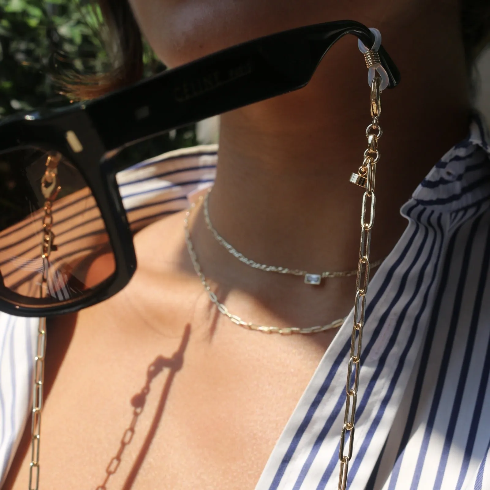 Convertible Paperclip Necklace For Glasses