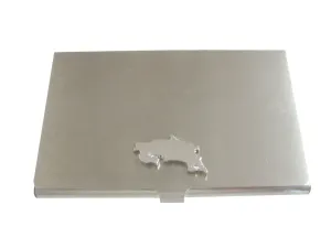 Costa Rica Map Shape Business Card Holder