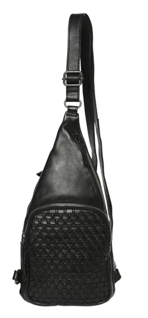 cow leather body/front zip (7610)