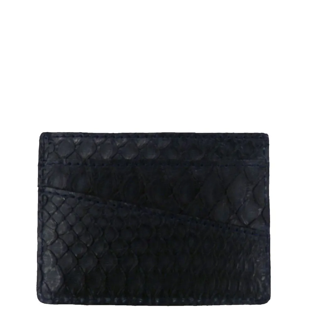 Credit Card Holder in Snakeskin