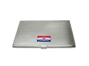 Croatia Flag Business Card Holder