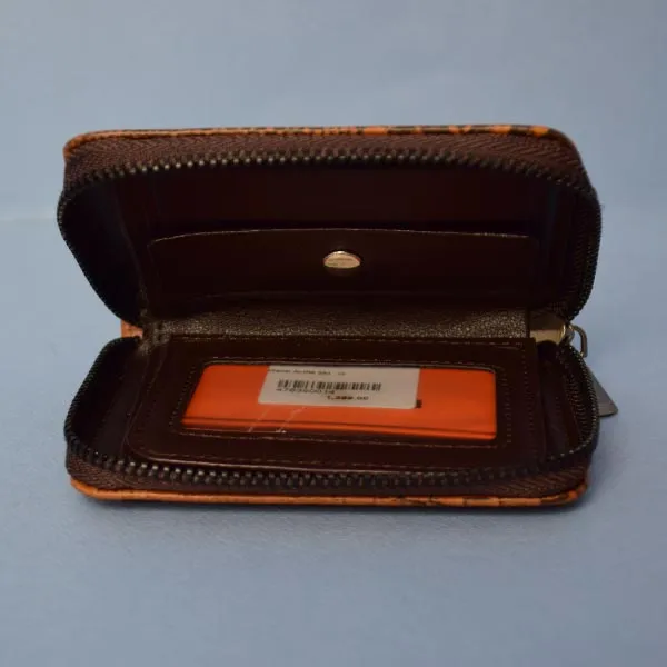 Crocodile Alligator Vintage Mens Leather Wallet Purse | Zipper Pouch Elegant Casual Stylish Compact Card Holder Purse