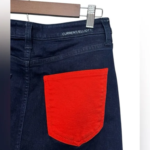 CURRENT/ELLIOT The 5 Pocket DenimMini Skirt