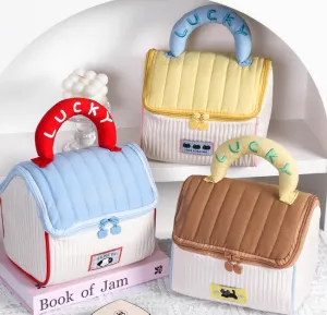 Cute Cottage Cosmetic Bag - Large Capacity Storage and Toiletry Bag C-241128-3