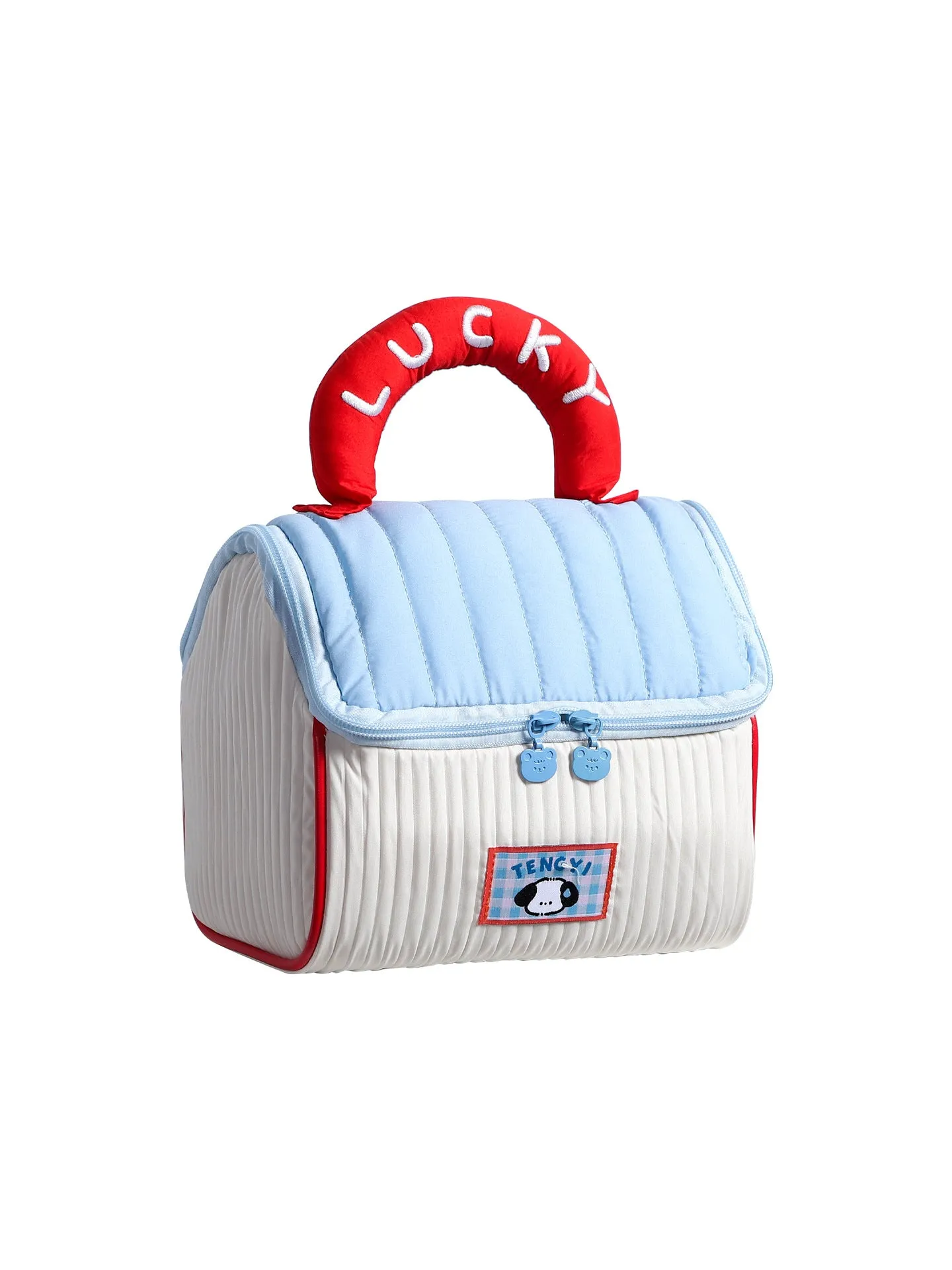 Cute Cottage Cosmetic Bag - Large Capacity Storage and Toiletry Bag C-241128-3