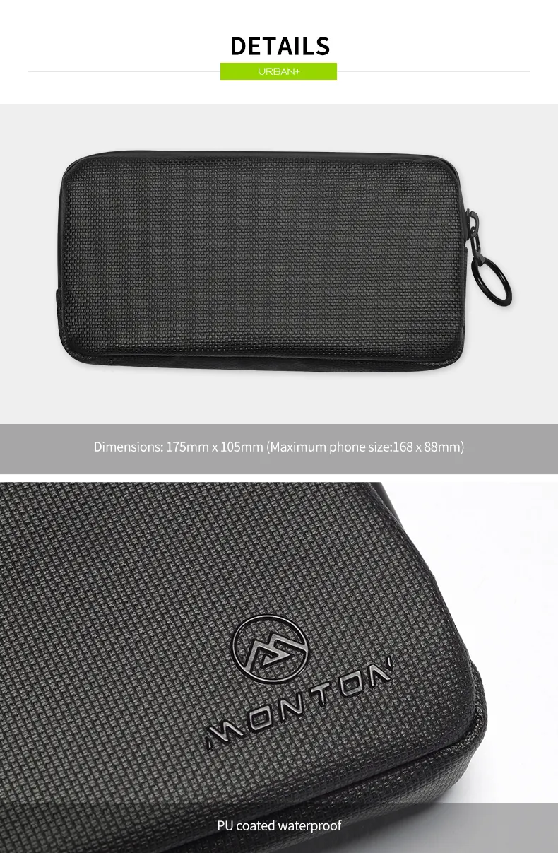 CYCLING WALLET TRAVELER BLACK