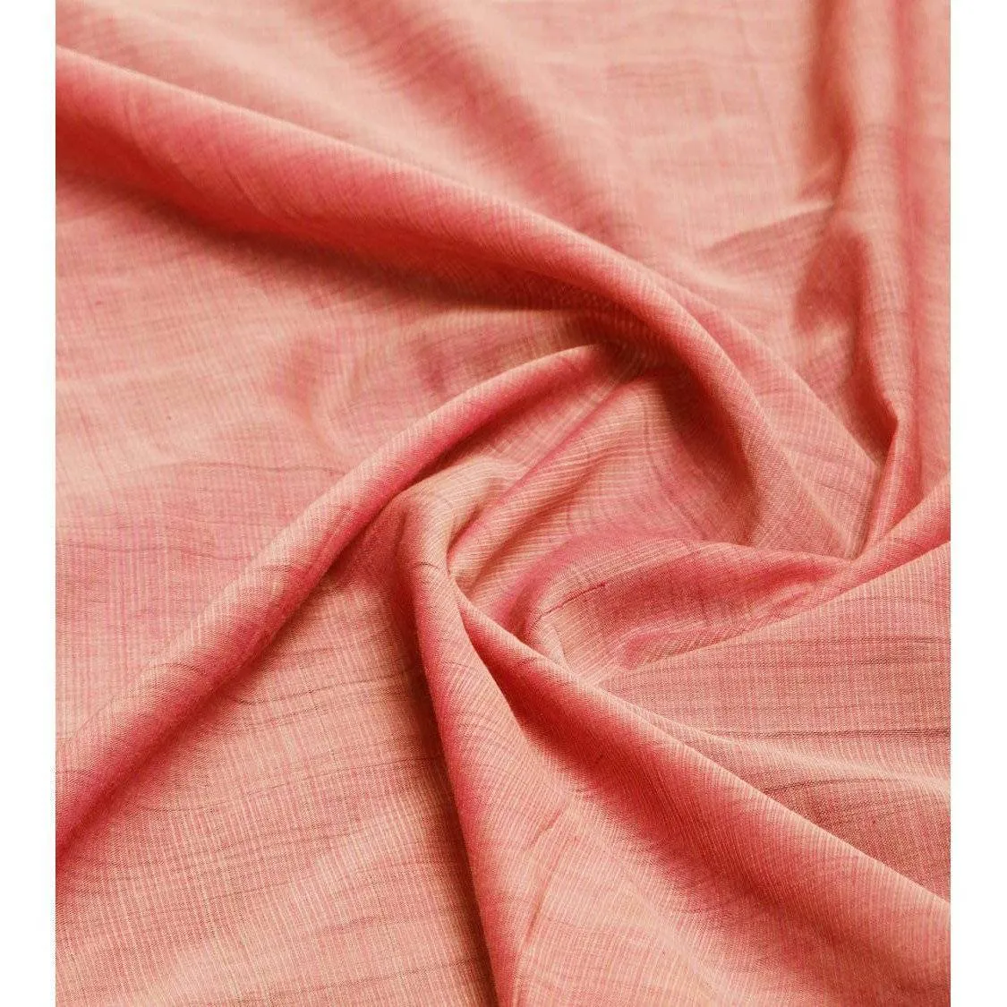 Dark Pink Mangalgiri Cotton Saree