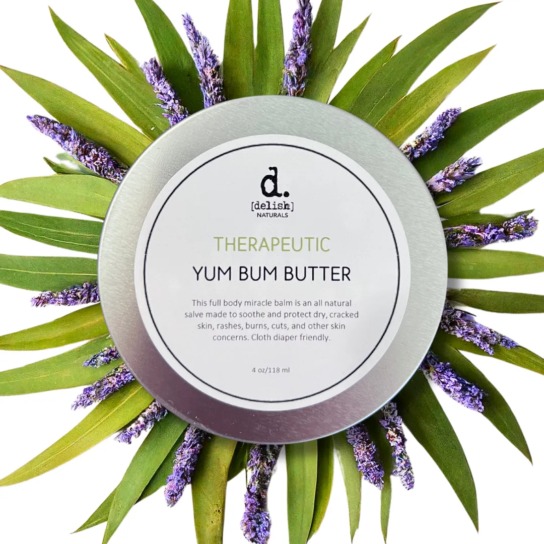 Delish Yum Bum Butter (4oz Full Size Tin)