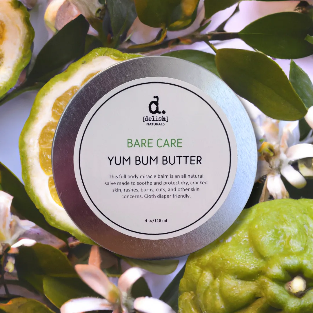 Delish Yum Bum Butter (4oz Full Size Tin)