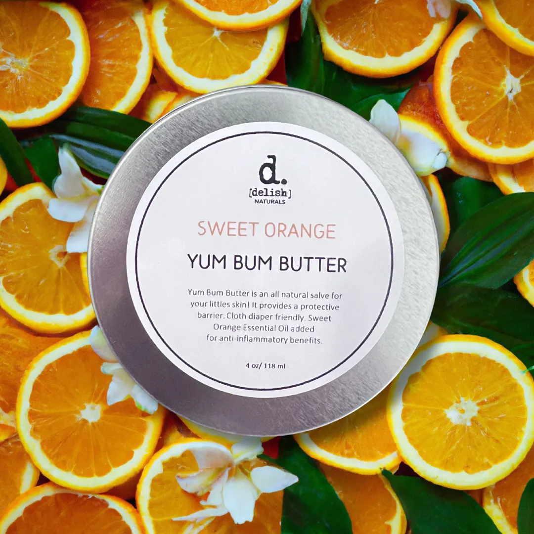 Delish Yum Bum Butter (4oz Full Size Tin)